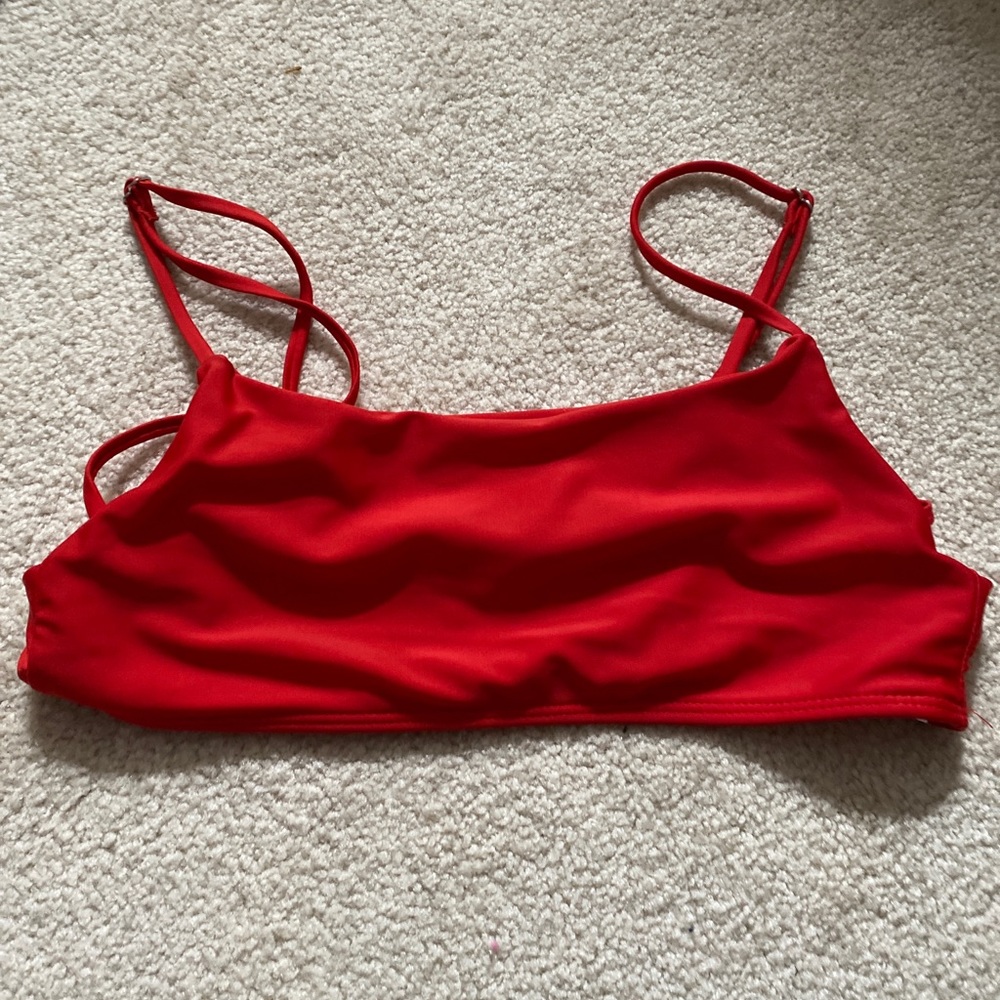 RED BIKINI TOP